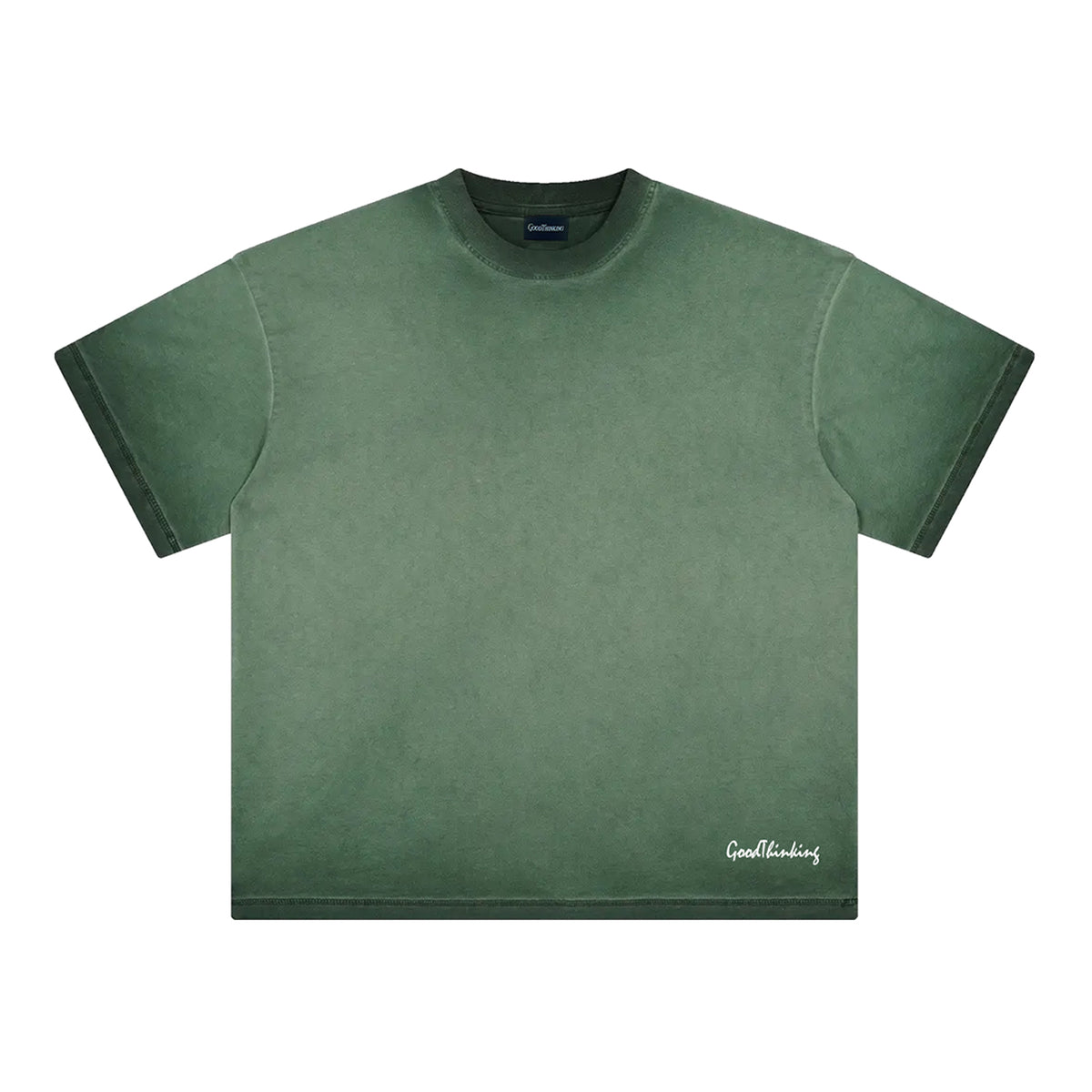 Sun Faded Tee (Green) – Good Thinking