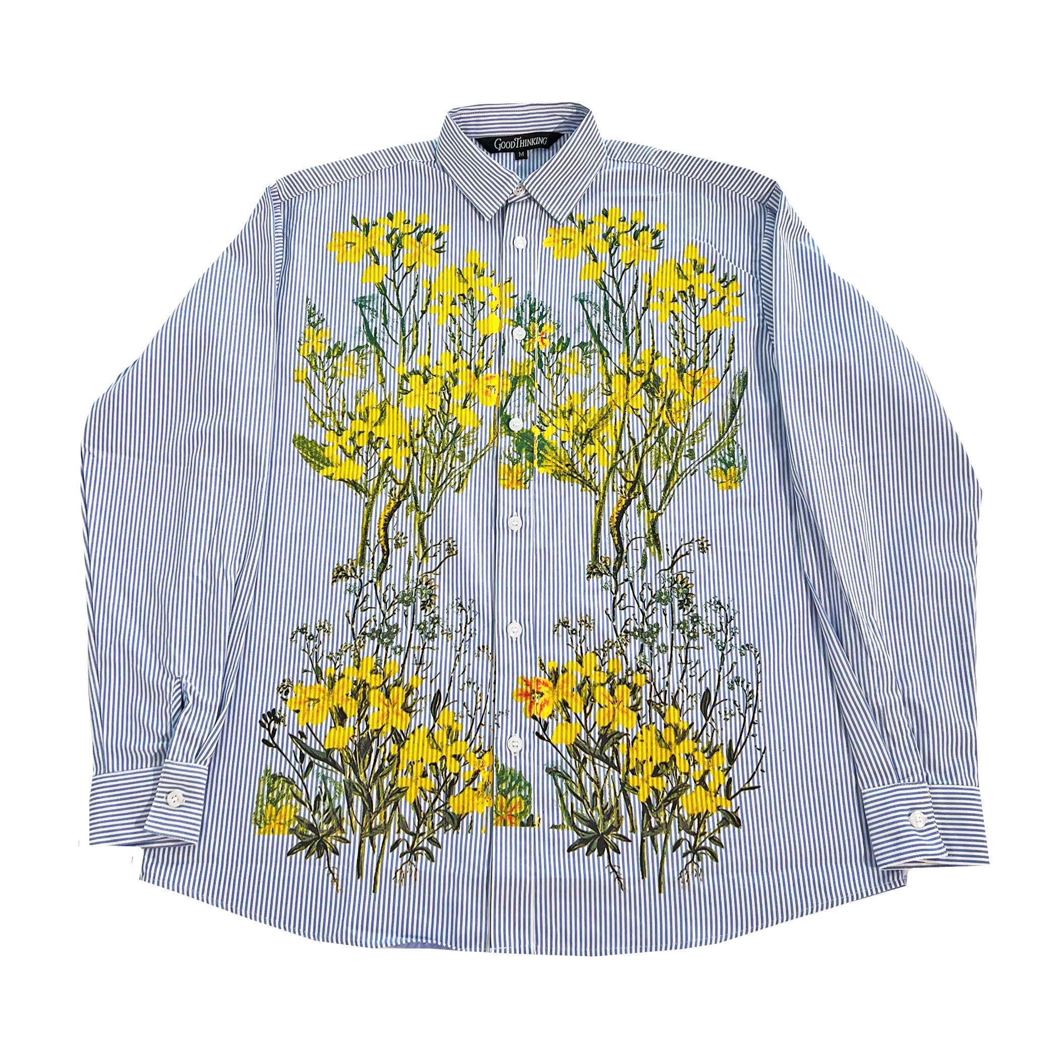 【CPGN STUDIO】Roseville Flower Long Sleeve Long Sleeve Flower Shirt - Cute Long Sleeve Shirt for Women