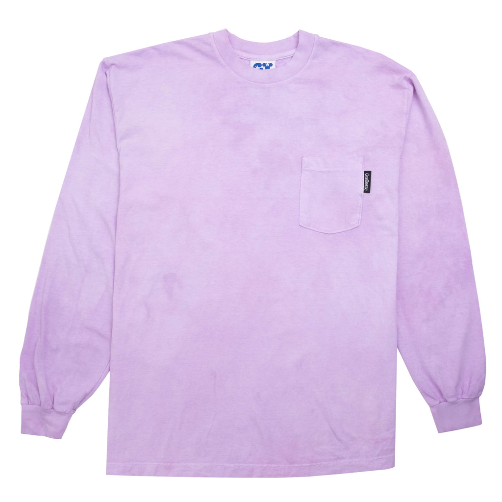 Lavender Dye L/S Pocket Tee