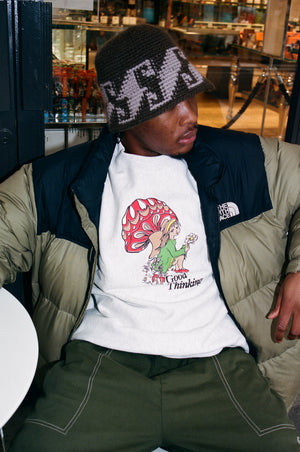Shroom Fairy Crewneck (Ash)