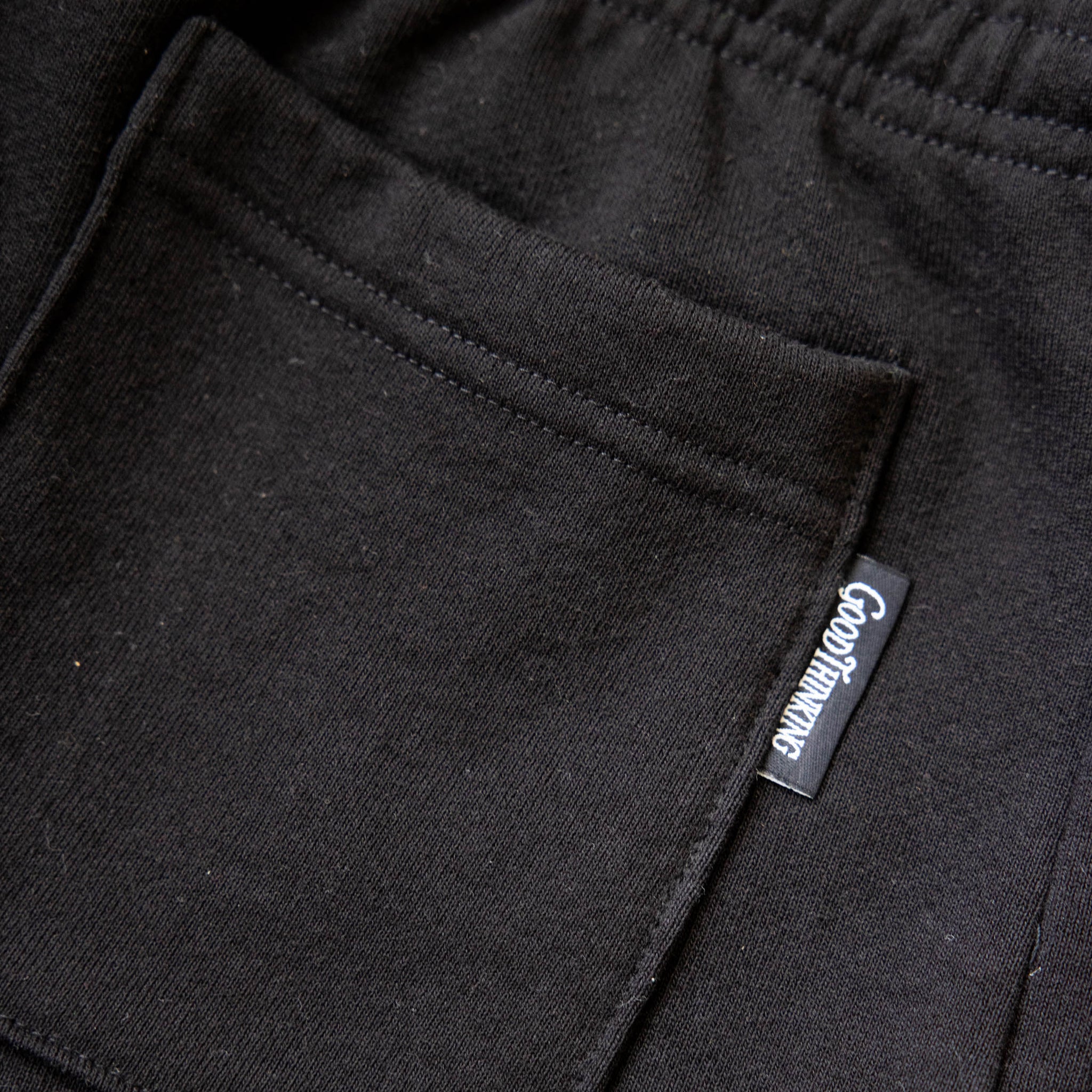 Moth Heavyweight Sweatpants - Black