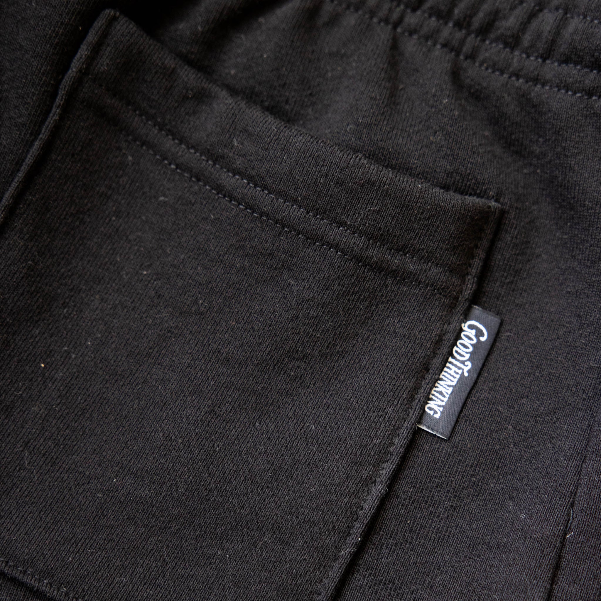 Moth Heavyweight Sweatpants - Black – Good Thinking