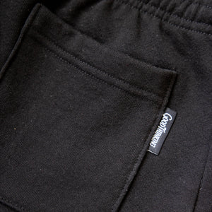 Moth Heavyweight Sweatpants - Black