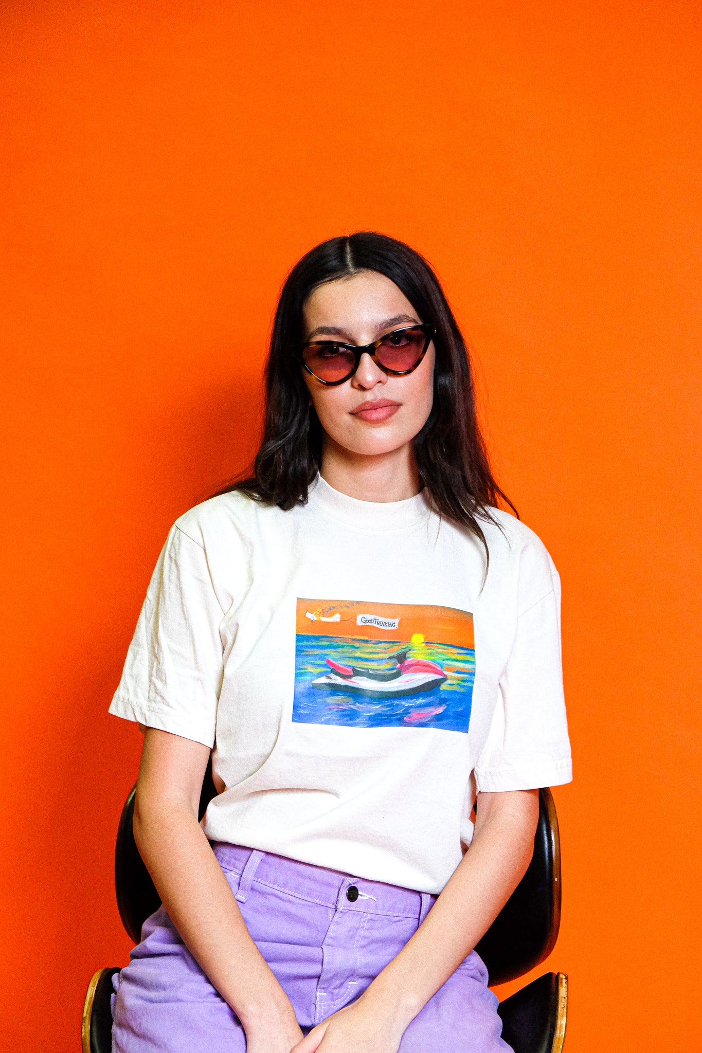 Jetski Tee (Cream)