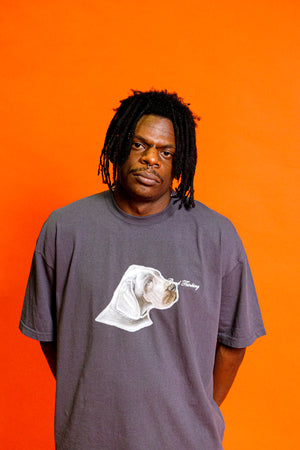 Good Pup Tee (Dolphin Blue)