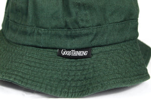 Sunset Bucket Hat (Dark Green)