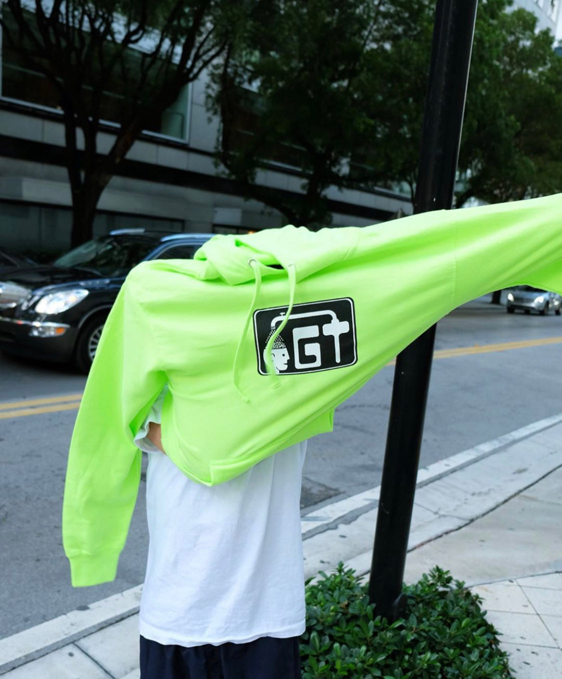 Lime Visitor Hoodie