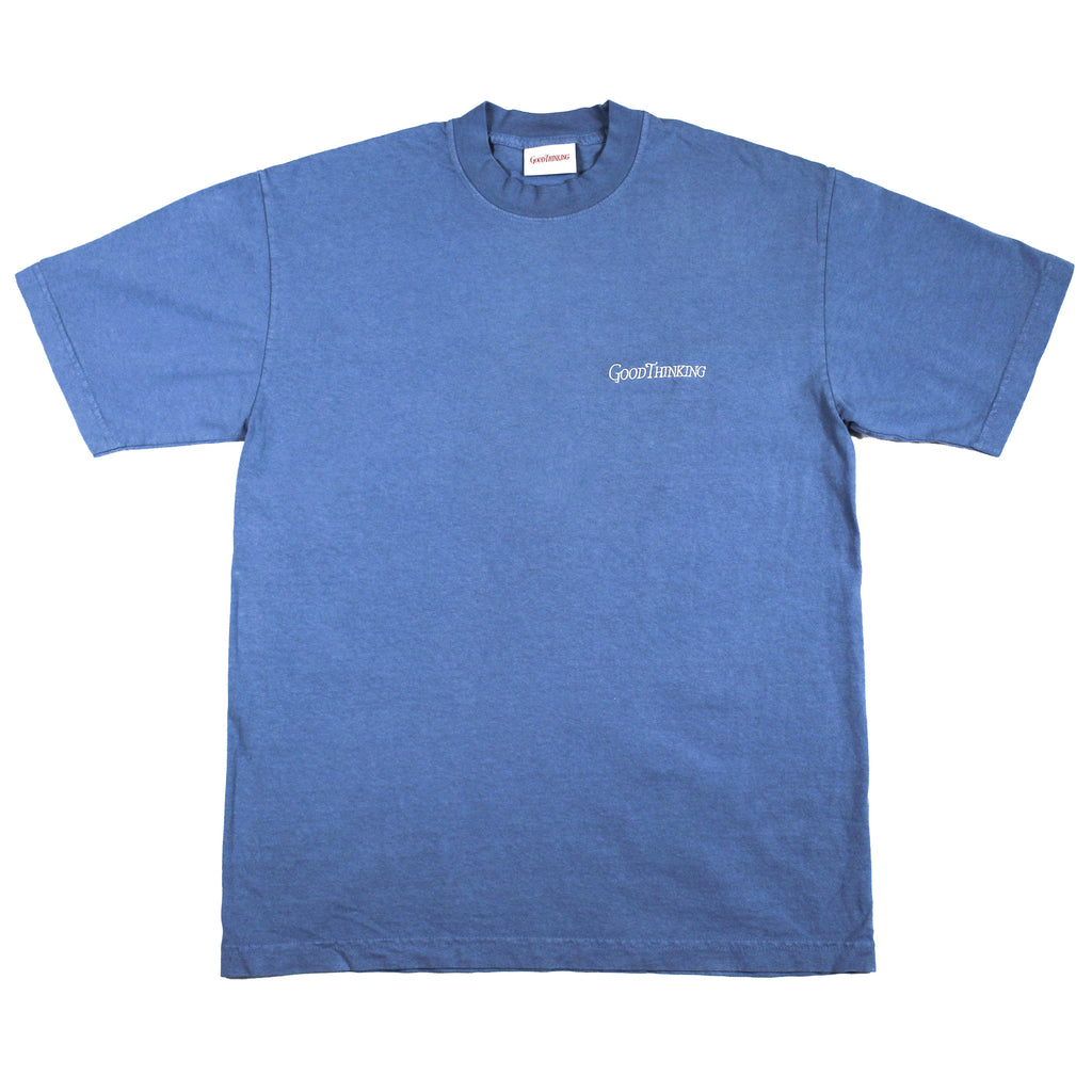 Embroidered Logo Tee (Blue Moon)
