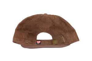 “RR” Corduroy Hat (Brown)