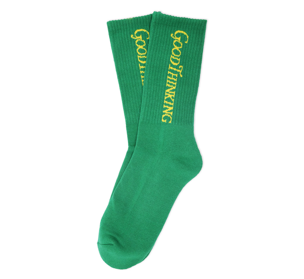 Logo Crew Socks (Hunter Green)