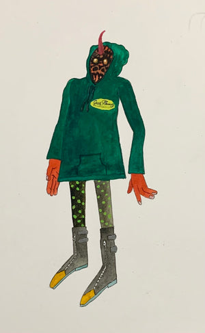 Losing It Hoodie (Dark Green)
