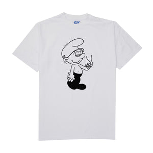 Smurf Tee - White Runtz